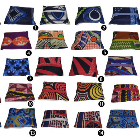 Wax - Tissu Pagne - Micro pochettes