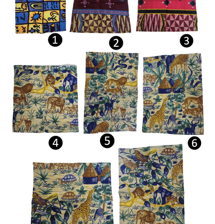 Wax - Tissu Pagne - Serviettes