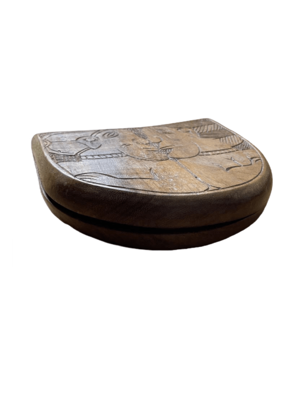 Awale taillé en bois de bubinga – Image 2